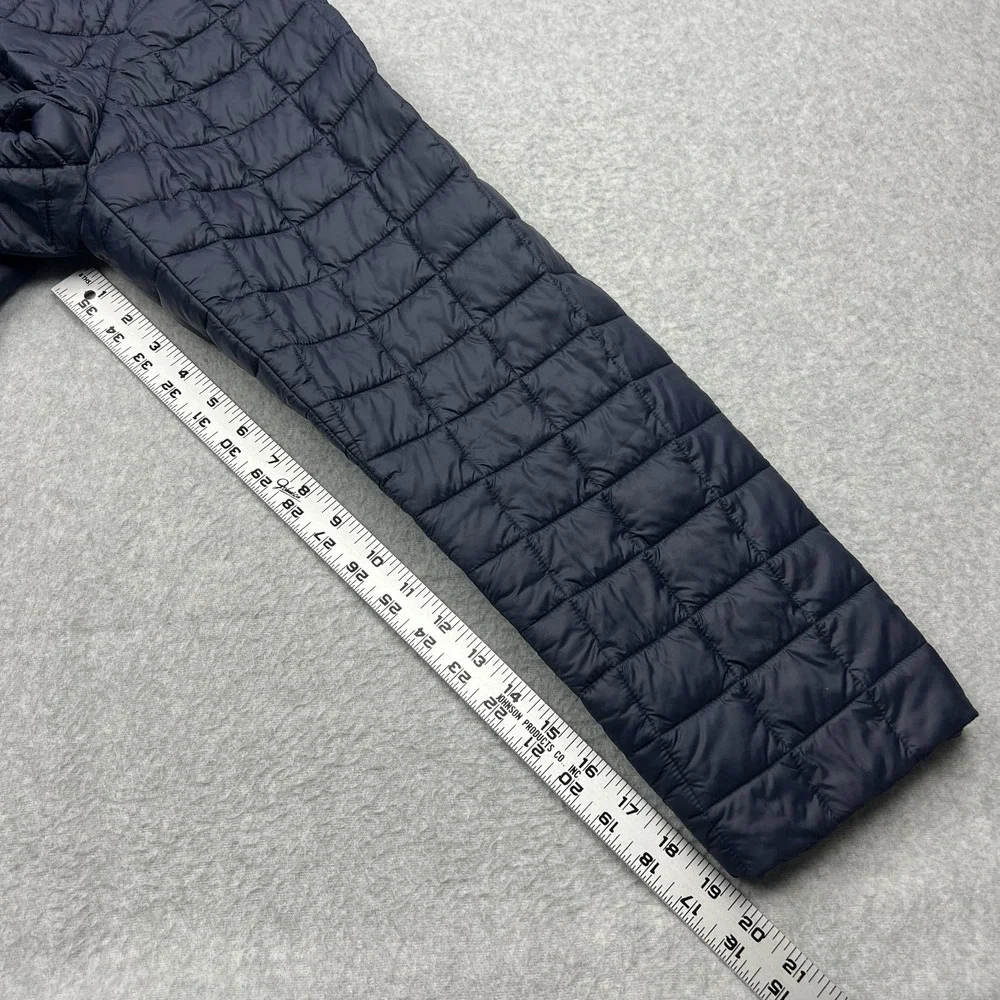 The North Face Thermoball‎ Eco Jacket Men's XL Navy Blue Quilted Full Zip Coat